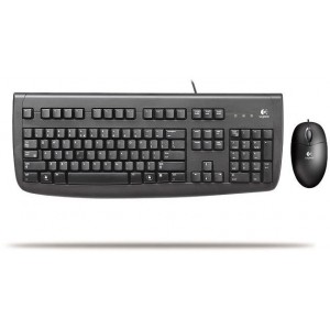 Logitech Deluxe 250 Desktop USB Keyboard and Mouse