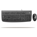 Logitech Deluxe 250 Desktop PS2 Keyboard and Mouse